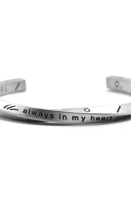 Halb-Armband always in my heart